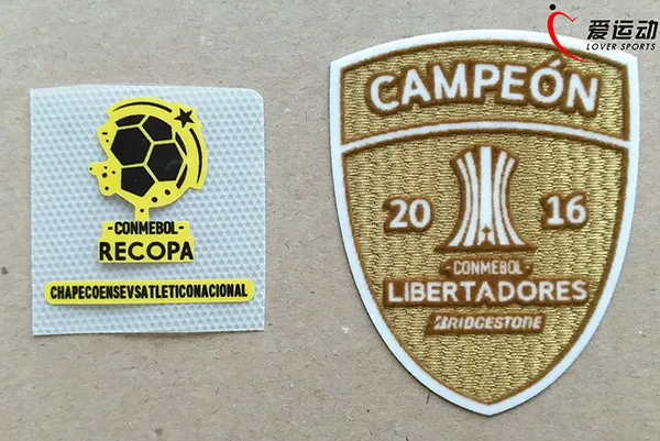 17 Atletico Nacional Recopa Sudamericana Patch Game Details Campeon Libertadores 16 Atletico Nacional Vs Chapecoense Patch Game Patch Libertadoresgame Patch Aliexpress