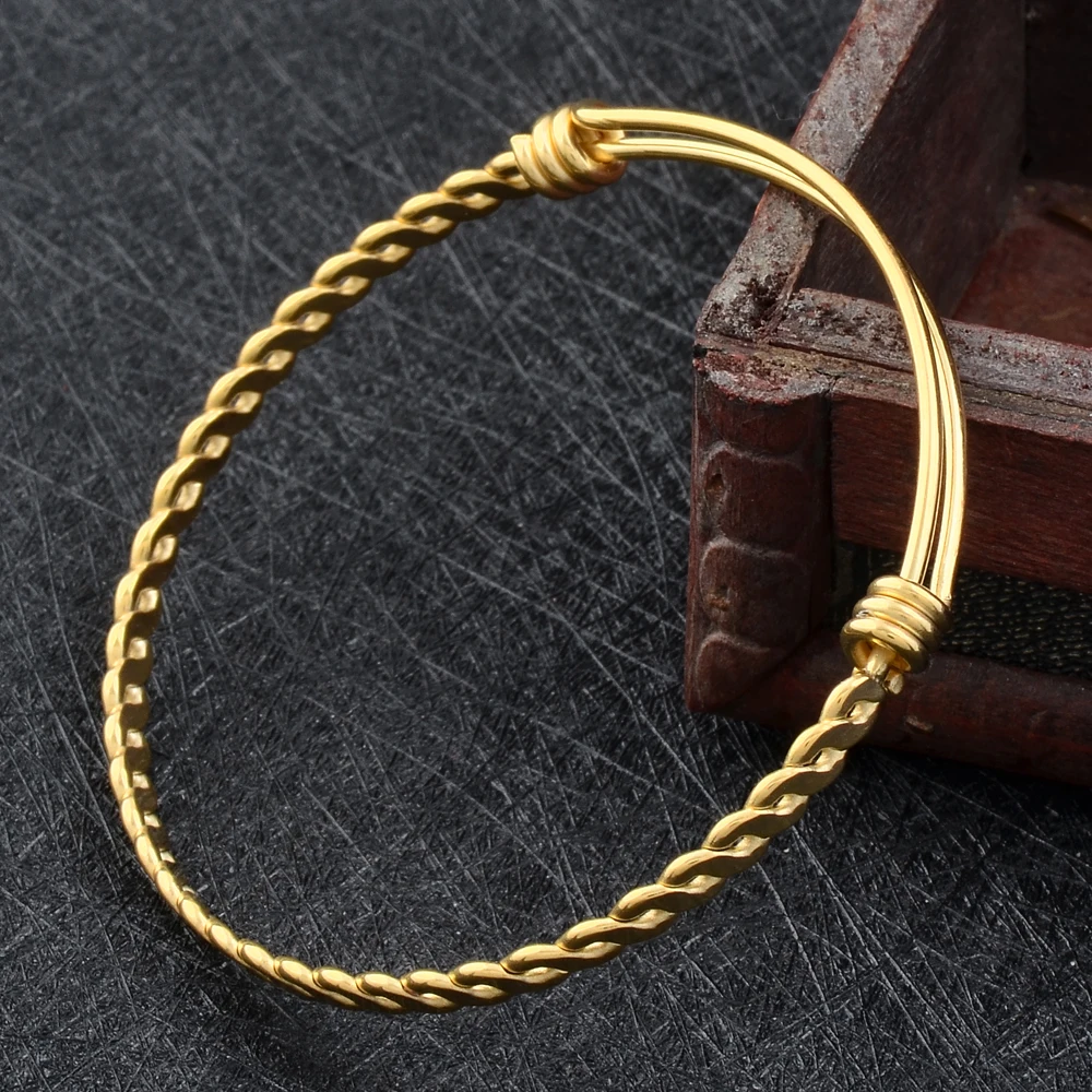 Gold Cuff Bracelet One Size