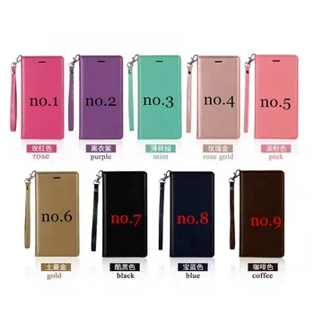 

YIFEIYANG 100pcs Case Cases Luxury For Samsung Galaxy C5 Leather Wallet Card Case Flip Cover by DHL EMS