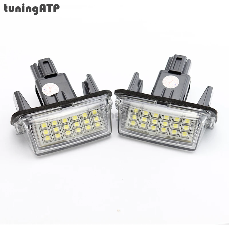 18-SMD светодиодный номерной знак для TOYOTA Camry XV50 / Corolla Fielder NZE161 Yaris XP150 Prius C Ractis Verso-S |