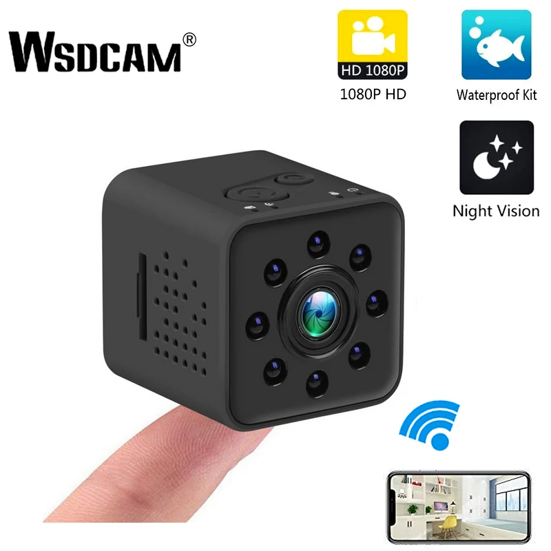 Upgrad версия SQ23 IP камера HD WIFI маленькая мини 1080P видео датчик ночного видения