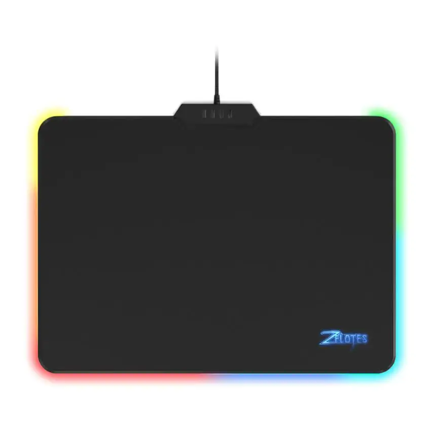 

Zelotes P-17 USB RGB LED Gaming Mouse Mat Pad Anti-Slip Lighting Pad for Macbook Laptop PC 18May25 Drop Ship F