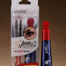 Новая цветная косметика для глаз EFOLAR Spang красивые глаза двойной стержень тушь для ресниц 5,5 г стойкий объем ослепляющий черный толстый тонкий