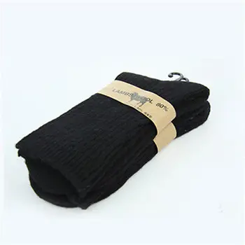 

hirigin New Hot fashion Men's Wool Boot Winter Socks Thermal Warmth Winter Work Walking Thick casual crew socks
