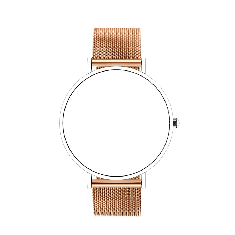 LANDFOX магнитный браслет из нержавеющей стали для Daniel Wellington Classic Petite 32 мм Smartwatches