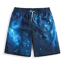 Летняя мужская пляжная одежда для серфинга, Шорты для плавания, морской купальник для серфинга