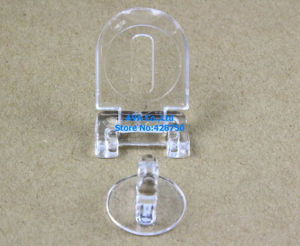 10 Clear Acrylic Plastic Hasp Latch Plexiglass Hasp 45x25mm