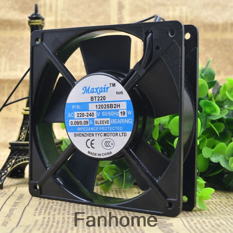 Для Maxair BT220 P/N 12025B2H 220 ~ 240V 19W 12025 вентилятор двойного охлаждения | Компьютеры и офис
