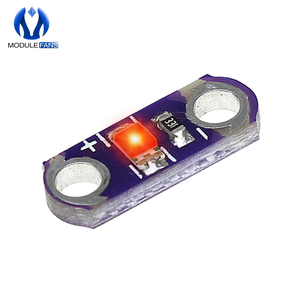10 шт. мини LilyPad светодиодный SMD светодиодный модуль оборудования светильник для Arduino синий/красный/розовый/желтый/зеленый/белый/оранжевый/фиолетовый доска 40MA