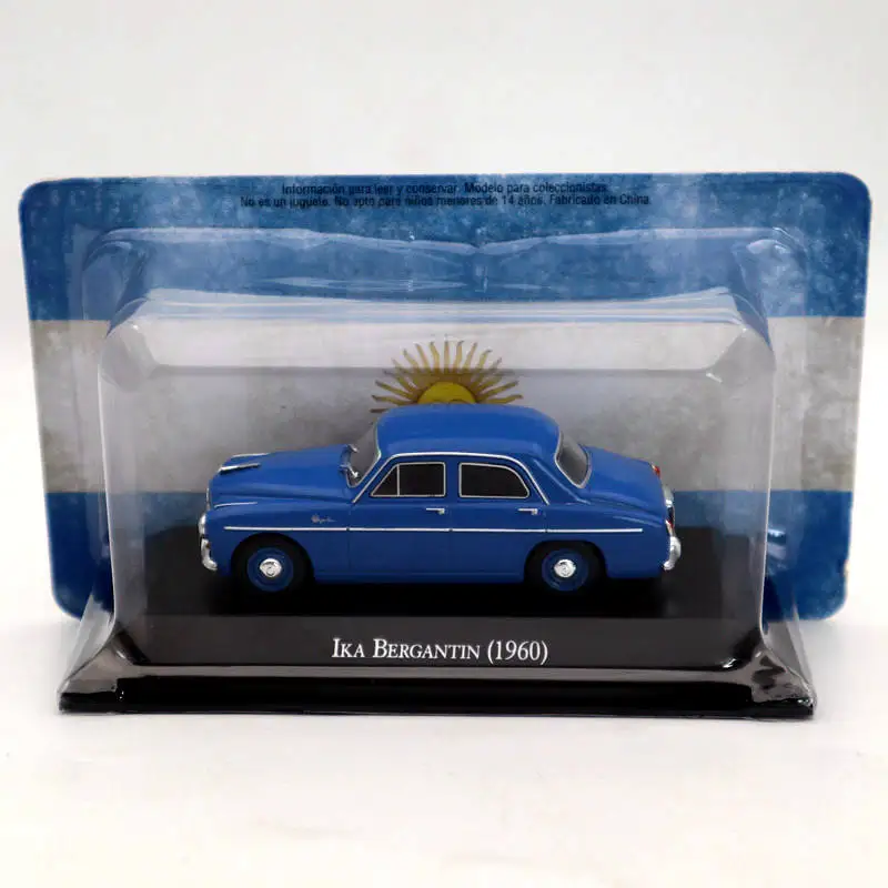 Много алтайя IXO 1:43 IKA Jeep Rambler Ambassador эстансира бергантин Торино Миниатюрные модели литья под давлением игрушки коллекции автомобилей - Цвет: IKA Bergantin 1960