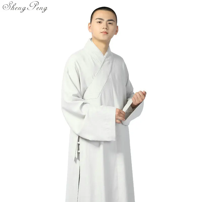 Стандартная Мужская традиционная буддийская форма Shaolin одежда модель монаха