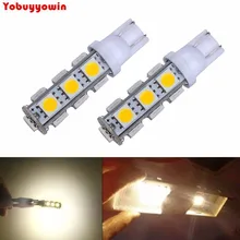 Lampada t10 pingo pingao 13 leds smd 5050 branco/vermelho/amarelo