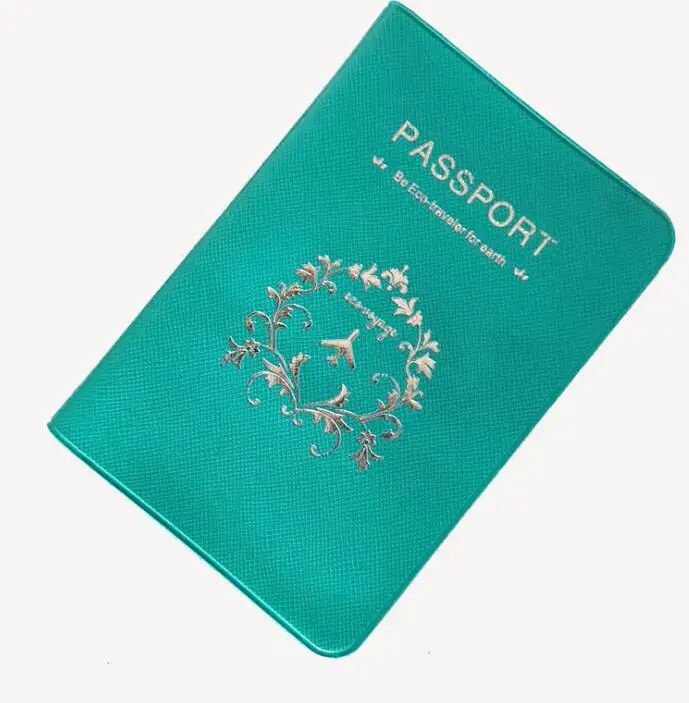 Beautiful Multicolor Travel Passport Protective Cover-5