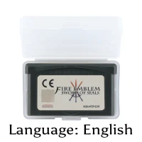

32 Bit Video Game Cartridge Fire Emblem Sword of Seals Console Card EU Version English Language Support Drop Shipping