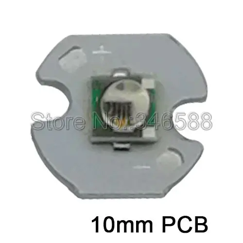 10 шт. 1 Вт 3535 инфракрасный ИК 850nm 60 градусов High Powe светодиодный светильник излучатель диод на 8 мм/10 мм/12 мм/14 мм/16 мм/20 мм Star PCB - Испускаемый цвет: 10mm PCB
