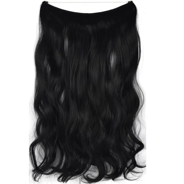 Best Offers TOPREETY Heat Resistant B5 Synthetic Fiber 22" 55cm 100gr Wavy Elasticity Wire Halo Hair Extensions 30 Colors Available Best Offers TOPREETY Heat Resistant B5 Synthetic Fiber 22" 55cm 100gr Wavy Elasticity Wire Halo Hair Extensions 30 Colors Available