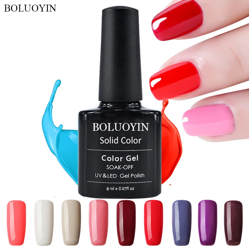 

1pcs 8ml Wine Red Color Gel Polish Long Lasting Gel Nail Polish Soak Off UV LED Gel Varnishes DIY Nail Art Design Polish Gel