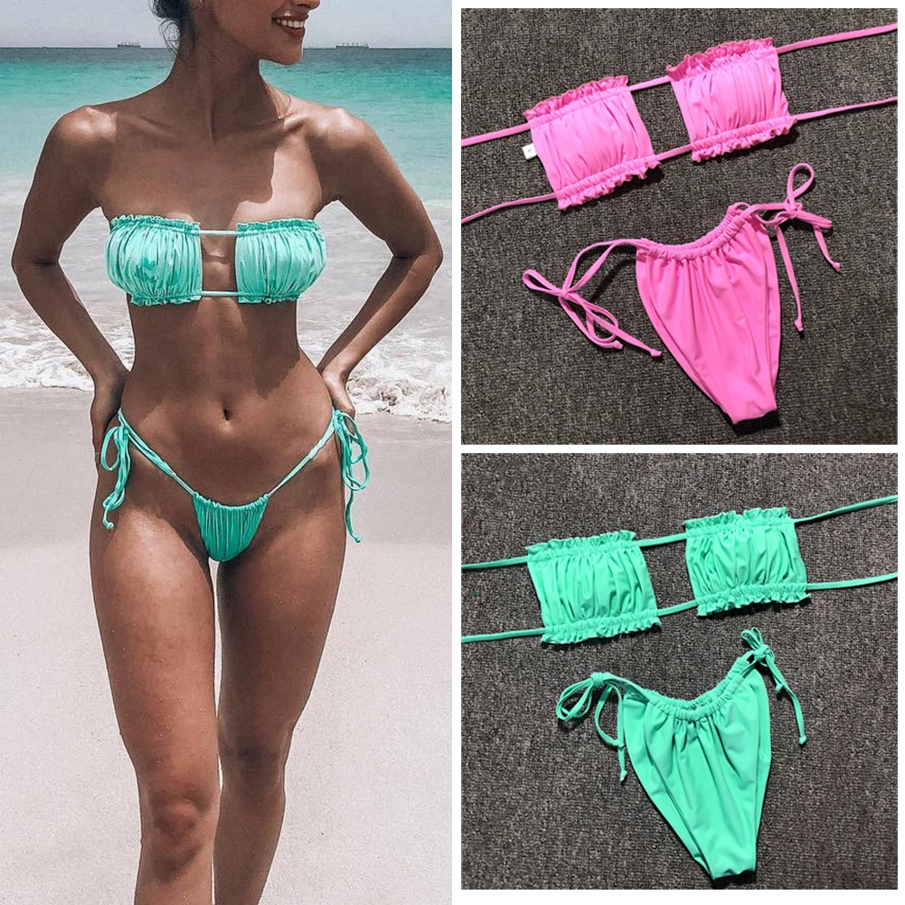 ladies strapless bikinis