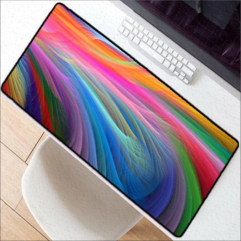 Congsipad обои красочный очень большой коврик для копьютерной мыши компьютерной