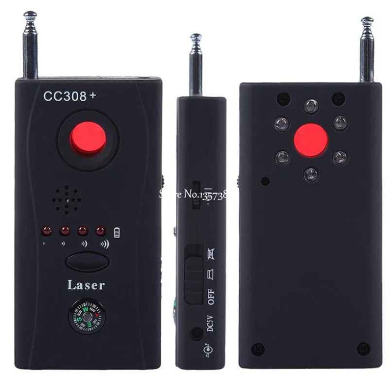 

Wholesale CC308 Full Range Wireless Camera GPS Anti-Spy Bug Detect RF Signal Detector GSM Device Finder FNR CC308+