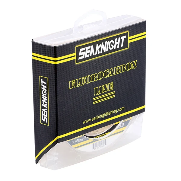 SeaKnight фторуглеродная леска, японская леска, 100 м, 3-50LB, углеродное волокно, лидер, леска для ловли карпа, быстро тонет - Цвет: Прозрачный