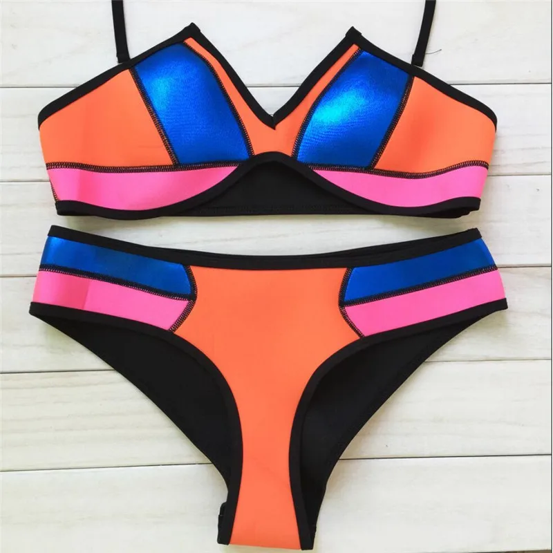 neoprene swimsuit bikinis