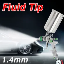 HVLP набор распыляющих пистолетов с манометром сопло автомобилей краски ing мебели DIY краски ing набор пистолет-распылитель для автомобиля инструмент для Авто ремонта