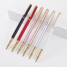 2PCS WINNING Electroplating Paint Metal Gel Pen 0.5mm Roller Pen Signing Pen Free Laser Engraving Text