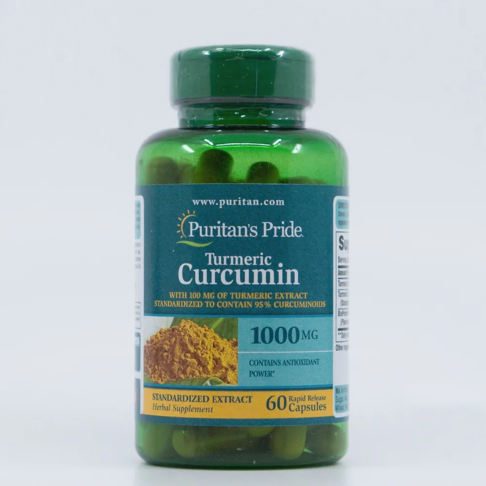 Куркумин 95% мг экстракт куркумина стандартизирован, чтобы содержать 1000 куркуминоидов 60 шт