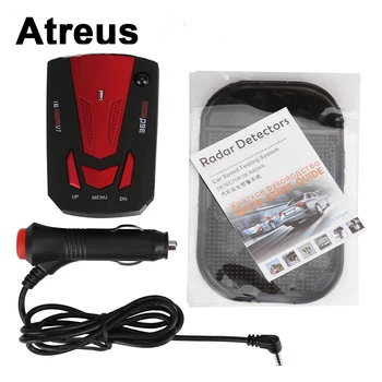 

Atreus Car Radar Detector Gps Tracker Led Light 16 Band Voice Alert For Lexus Honda Civic Opel astra h j Kia Rio Ceed Volvo Lada