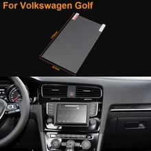 Car Styling 8 Inch GPS Navigation Screen Steel Protective Film For Volkswagen Golf Control of LCD Screen Car Sticker