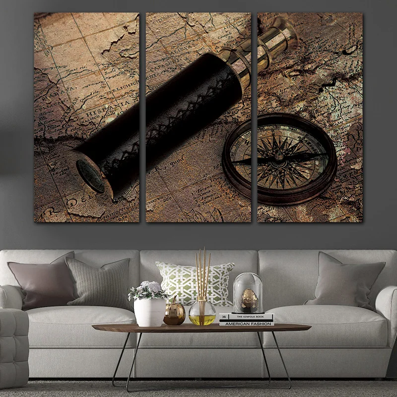 Canvas Painting home decoration painting art canvas and prints map on Wall Art Picture posters no frame | Дом и сад