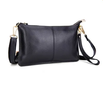 

Genuine Leather Women Bag Party Clutch Evening Bags Fashion Ladies Shoulder women's Messenger Bags