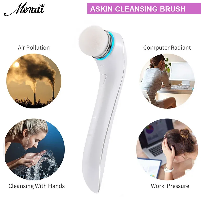 

Waterproof Face Cleansing Brush Ultrasonic Washing Machine Skin Equipment Face Cleansing Instrument Facial Care Tools