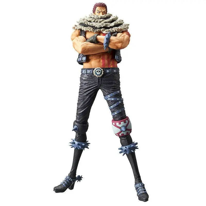 

WSTXBD Original BANPRESTO One piece OP King Of Art KOA The Charlotte Katakui PVC Figure Toys Figurals Model Kids Dolls