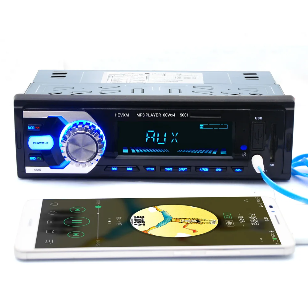 Автомобильный многофункциональный BT MP3 плеер авторадио 12 в автомобильное радио