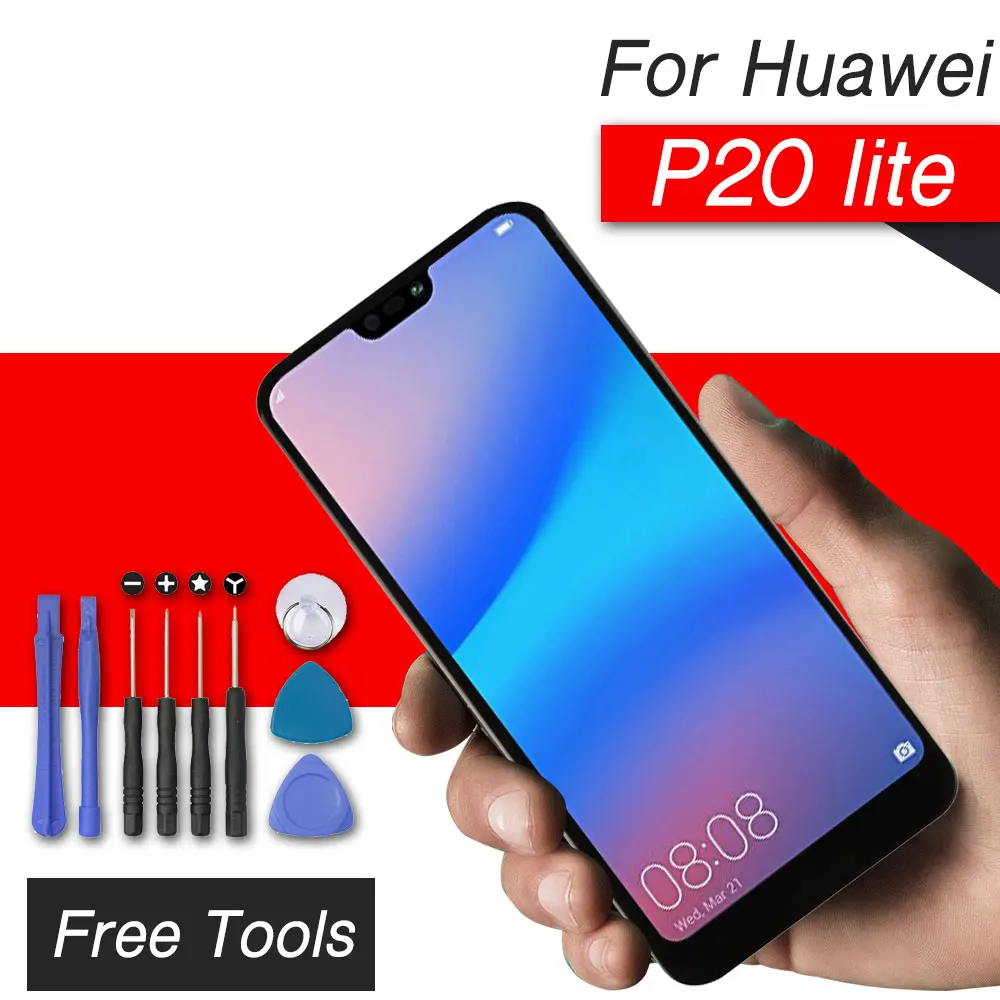 

lcd/display/screen for huawei p20 lite display with touch screen for huawei nova 3e lcd assembly with touch panel for p20lite