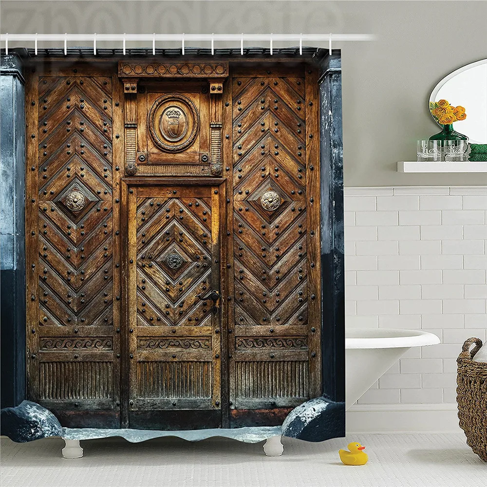rustic old door frame