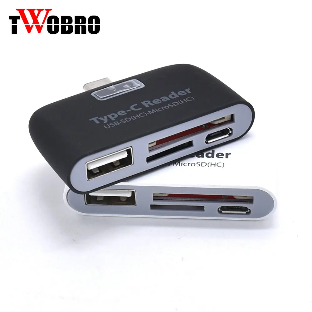 2019 USB 3 1 type c OTG кард ридер C папа 0 TF SD MS Женский адаптер для телефона Macbook|otg card reader|otg
