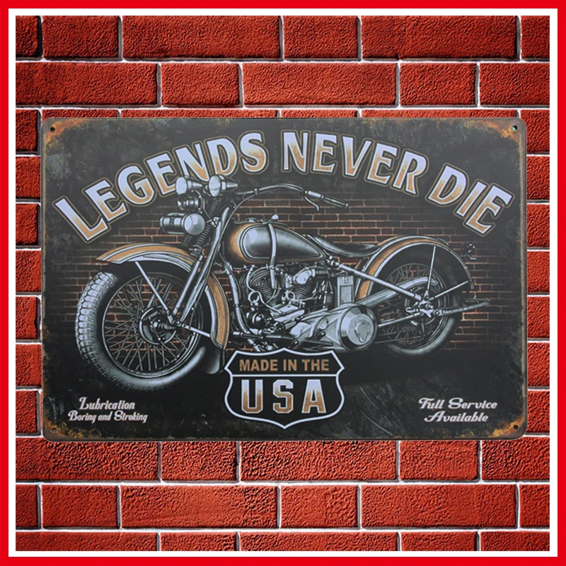 1200+ Tin Signs New Motorcycles Vintage Metal Signs Home Decor Vintage Tin Signs Pub Vintage