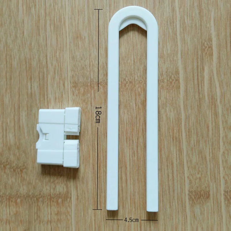 8 قطعة الأطفال U على شكل البلاستيك سلامة انزلاق أقفال مقابض للخزانة NSV775 8 قطعة الأطفال U على شكل البلاستيك سلامة انزلاق أقفال مقابض للخزانة NSV775