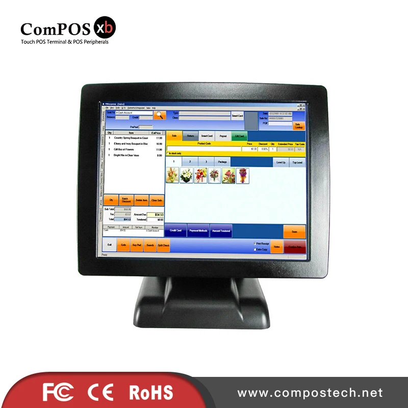 Кассовый аппарат горячая Распродажа pos система PC POS2120 15 дюймов pos touch все в одном ПК
