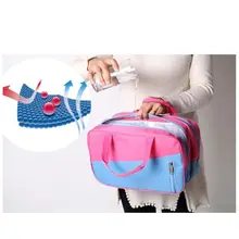 Модная унисекс водонепроницаемая сумка для плавания комбинированное отделение для сухого и мокрого плавания Водонепроницаемая пляжная сумка для хранения