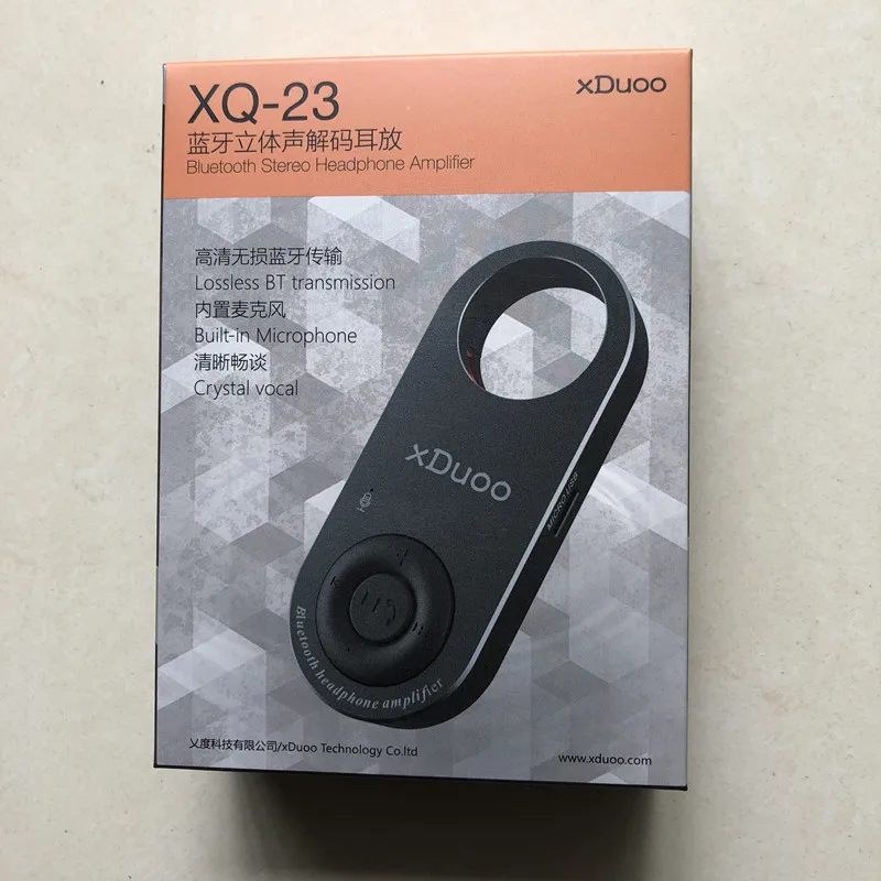 xDuoo XQ 23 Bluetooth Headphone Amplifier High Performance Portable WM8955 DAC Power Amplifier Cable Changing For phone