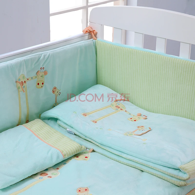Crib Bedding Set Baby Bedding Set Cot Bedding Set Embroidery
