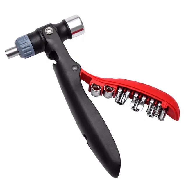 13 PCS Multi function safety hammer screwdriver tool Screwdriver