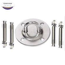 U Потолочный крюк для Йога-гамак настенное крепление Якорные крючки воздушные потолочные качели Висячие Набор Hamac сверхмощный бесплатно отправить винт* 4 шт