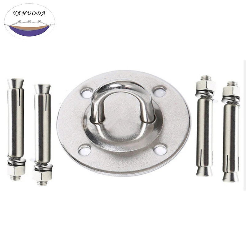 Us 16 44 U Ceiling Anchor For Yoga Hammock Wall Mount Anchor Hooks Aerial Ceiling Swing Hanging Kit Hamac Heavy Duty Free Send Screw 4pcs In
