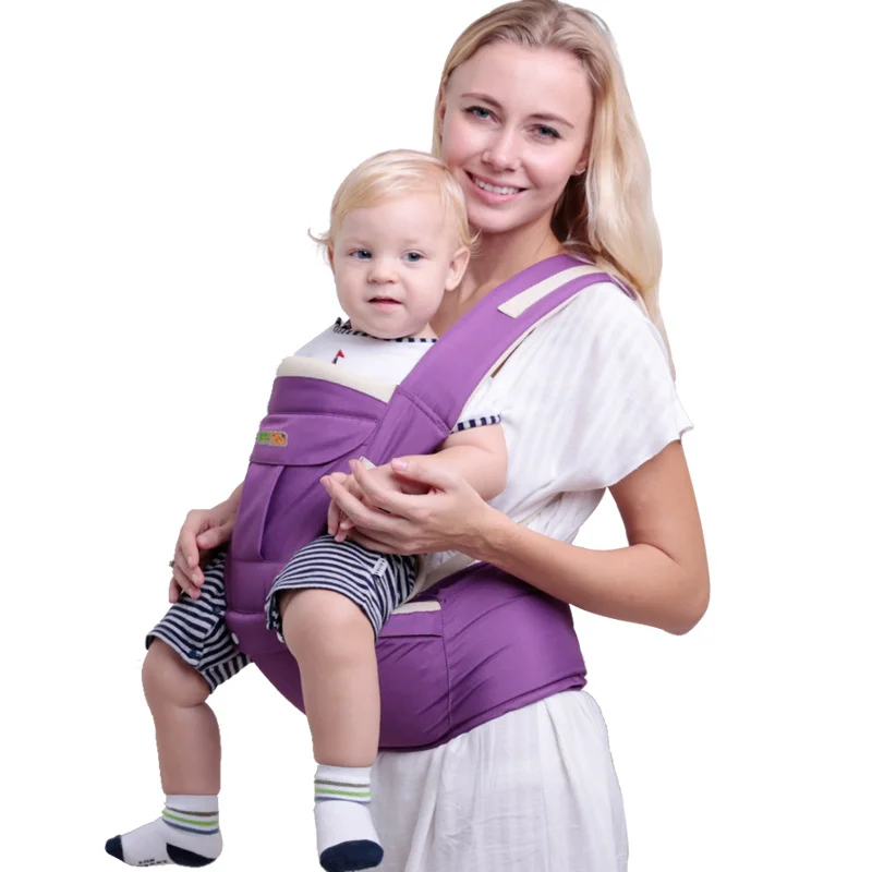 

Happy Bear 2018 Hot Sale 3-36 Months Multifunctional Back Front Facing Comfortable Ergonomic Infant Sling Soft Natural Wrap