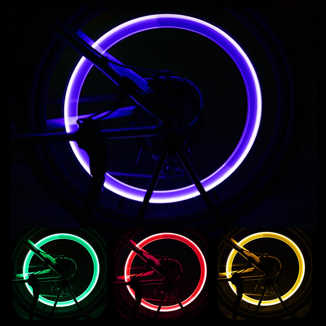 Flash Deal 2019 Brand New 4pcs/Set Bicycle Cycling Tyre Wheel Valve Neon Firefly Spoke LED Lamp High Quality Bikes Lights with Battery 10 Flash Deal 2019 Brand New 4pcs/Set Bicycle Cycling Tyre Wheel Valve Neon Firefly Spoke LED Lamp High Quality Bikes Lights with Battery 10